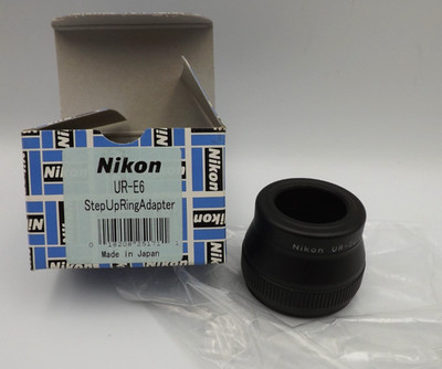 Nikon UR-E6 Step-Up Ring Adapter / Excellent In Box