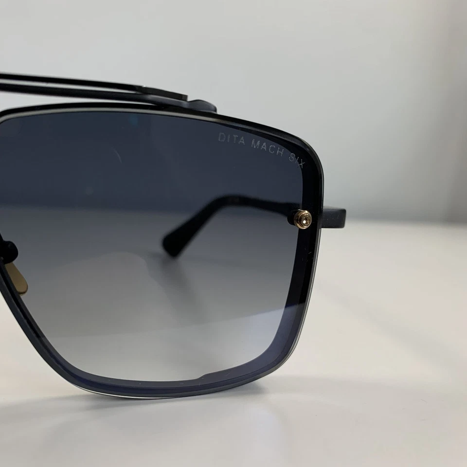 Gafas de sol DITA Mach Six DTS121-62-03-Z negras - Talla: 62-12-130 (usadas) Foto 3 de 4