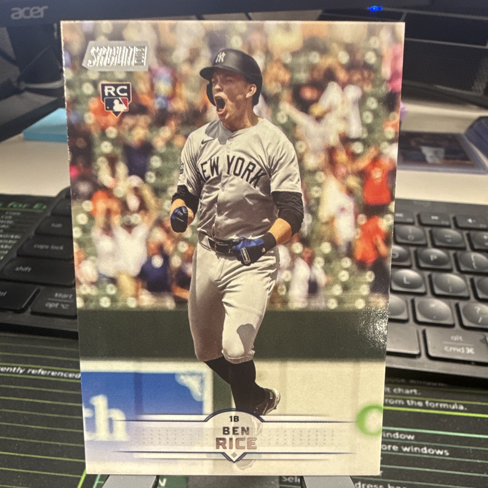 Topps 2025 Stadium Club Ben Rice Rookie #196 New York Yankees