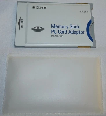 Sony Memory Stick PC Card Adapter MSAC-PC3 - Photo 1/4