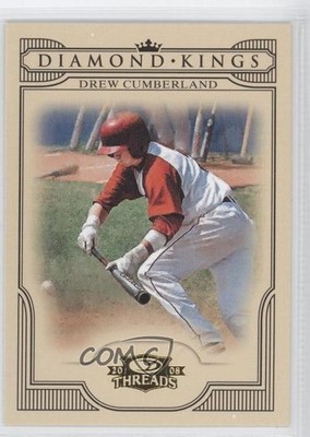 2008 Donruss Threads Diamond Kings Drew Cumberland #DK-17 0b0