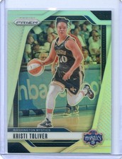 2024 Panini Prizm WNBA KRISTI TOLIVER #12 SILVER PRIZM MYSTICS