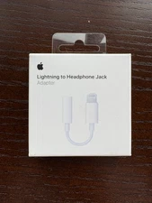 Apple Lightning to Headphone Jack MMX62AM/A 3.5mm Audio Adapter for iPhone