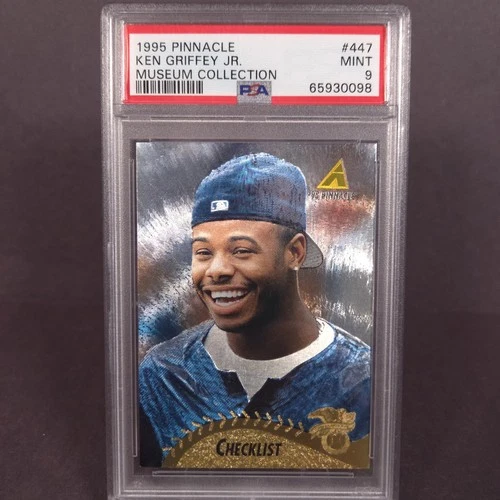 1995 Pinnacle - Checklist Ken Griffey Jr #447 Museum Collection PSA 9