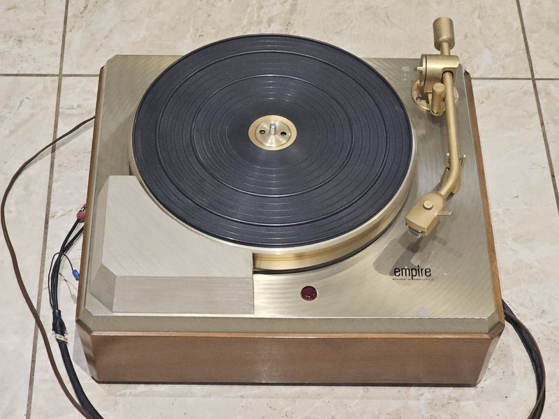 Empire 208 Turntable Vintage 1961 Used Patina condition audiophile Troubador