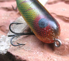 VTG Fishing Lure Heddon Tiny Torpedo Color Unknown TACKLE NO BOX — photo 9