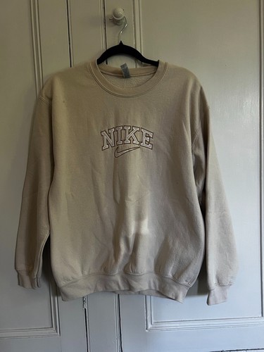 Nike Cream/beige Jumper, Medium size in decent condition