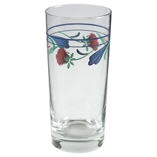 Lenox Poppies On Blue 16 Oz Highball Glass 5743144