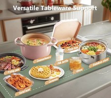 Food Warming Mat - Fast Heating Silicone Electric Warming Tray 23  X 15.5  NEW