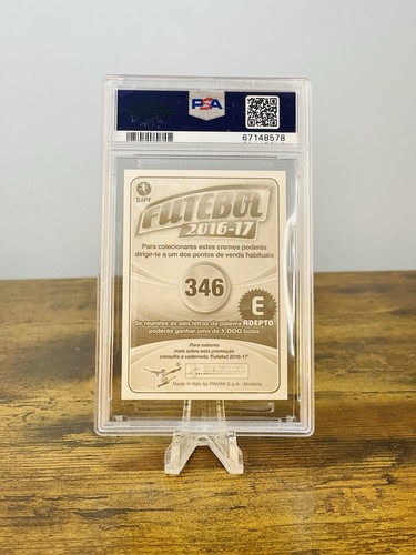2016 PANINI FUTEBOL RAPHINHA TRUE ROOKIE RC - Barcelona - PSA 7 ๐ง๐ท - Picture 2 of 2