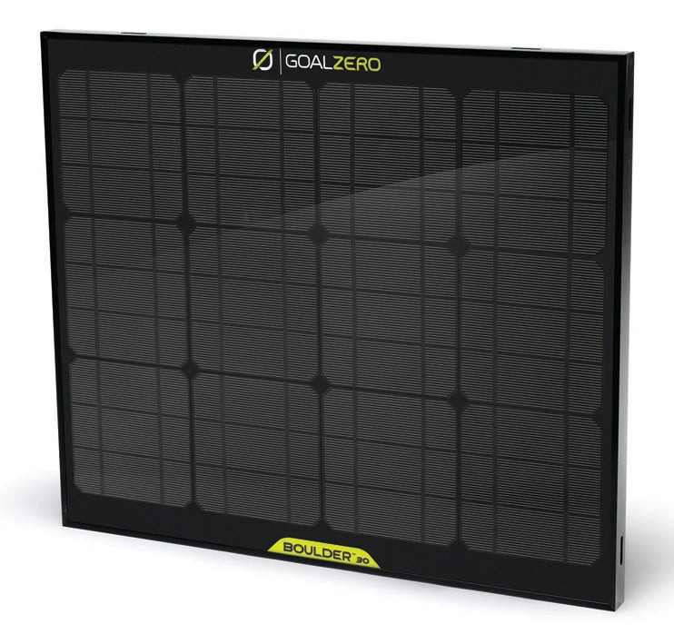 Panneau solaire Boulder 30 Goal Zero - Module monocristallin 30W portable pour batterie