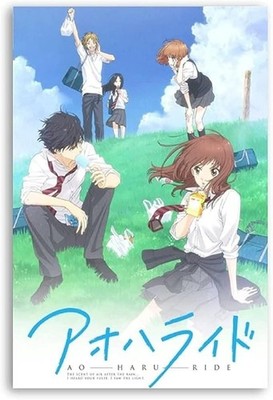 Blue Spring Ride Anime Poster Shojo Manga Wall Art Unframed Matte Paper 24x36