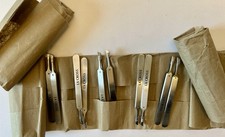Lot of 30 La Cross 4 1/4 Slanted Tip Tweezers  New