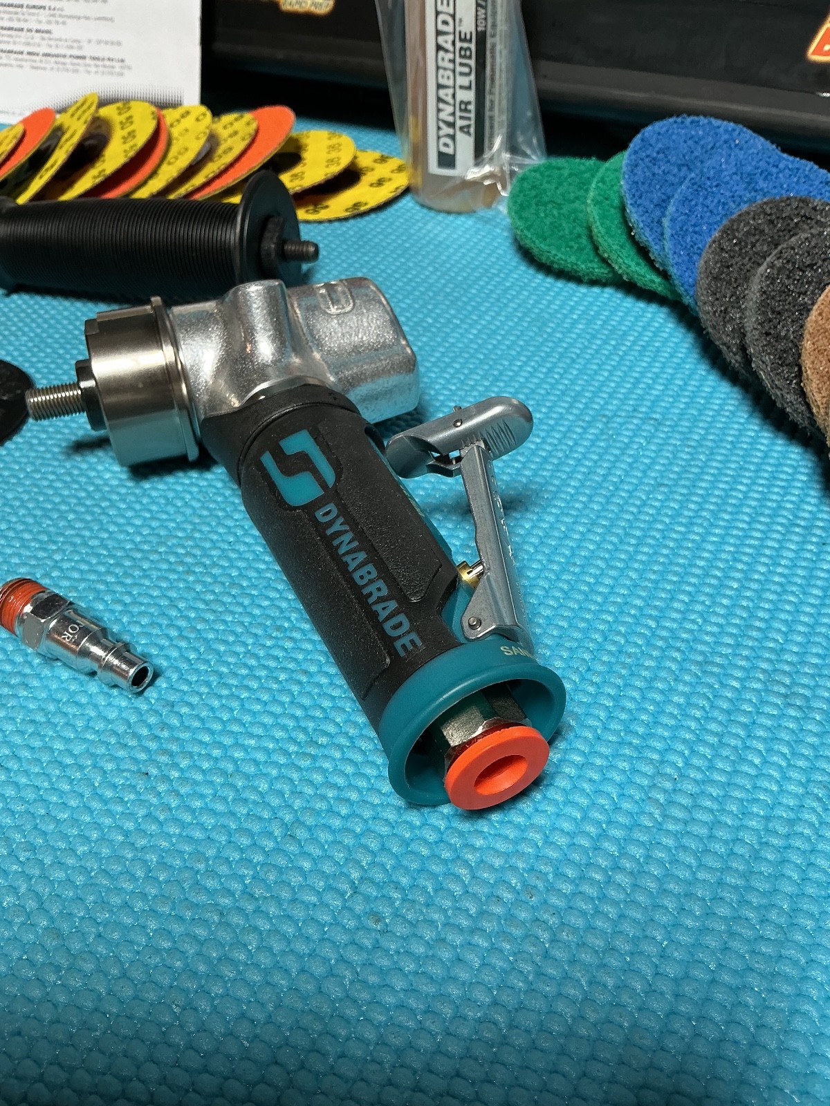 Dynabrade 48420, 3" Dia. Epic Finish Kit. 15000 RPM.