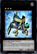 Number 34: Terror-Byte - Ultra Rare GENF-EN041 - LP - YuGiOh