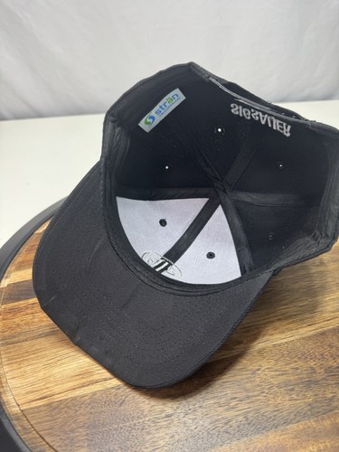 Sig Sauer Hat Black Snapback Cap Tactical Firearms Shooting Logo - Picture 5 of 6