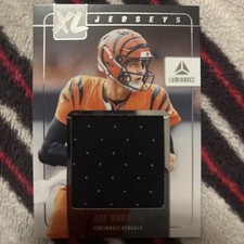 2025 Panini Luminance JOE BURROW - XL JERSEYS -  JUMBO PATCH Bengals!