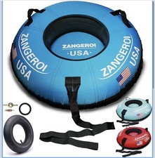 Snow Tube Snow Tubes for Sledding Heavy Duty 47 inch Snow Sleds for Kids and ...