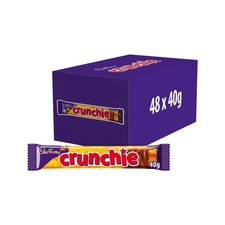 Image of DELIVERY TOMORROW Cadbury Crunchie Chocolate Bar 48 x 40g BB 27/05/2026
