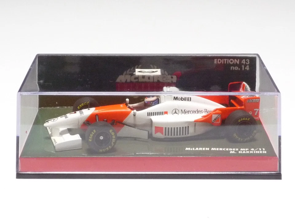MINICHAMPS 1:43 MCLAREN MERCEDES MP4/11 M. GANCIO MC#14 - Immagine 4 di 4
