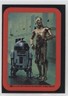1977 Star Wars Stickers C-3PO R2-D2 #20 12gr