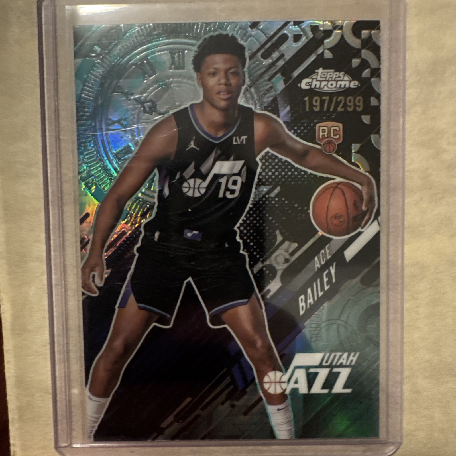 Ace Bailey 2025-26 Topps Chrome #GT-20 Go Time Teal /299