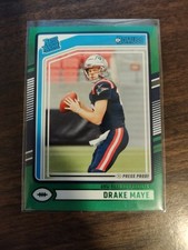 2024 Donruss Drake Maye #379 Rated Rookie Green Press Proof RC