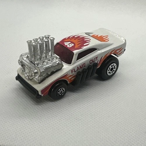 Rare Matchbox Vintage 1972 Flame Out Red Rider 48 Diecast Toy Car