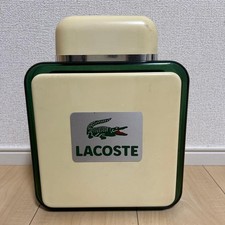 Lacoste Vintage Antique Used Leather Bag Brown Used Leather Bag Brown 80s Condit