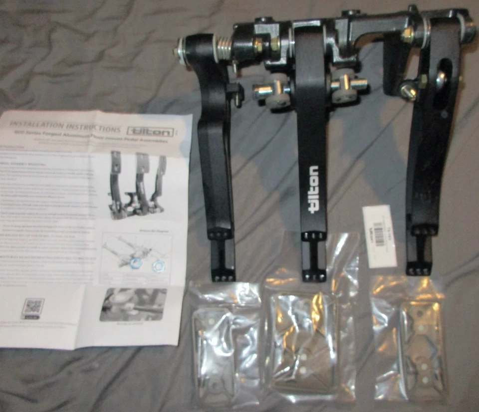 Tilton 600-Series Floor-Mount Pedal Assemblies 72-603 Drag Racing Set Up RACE - Image 2 of 4