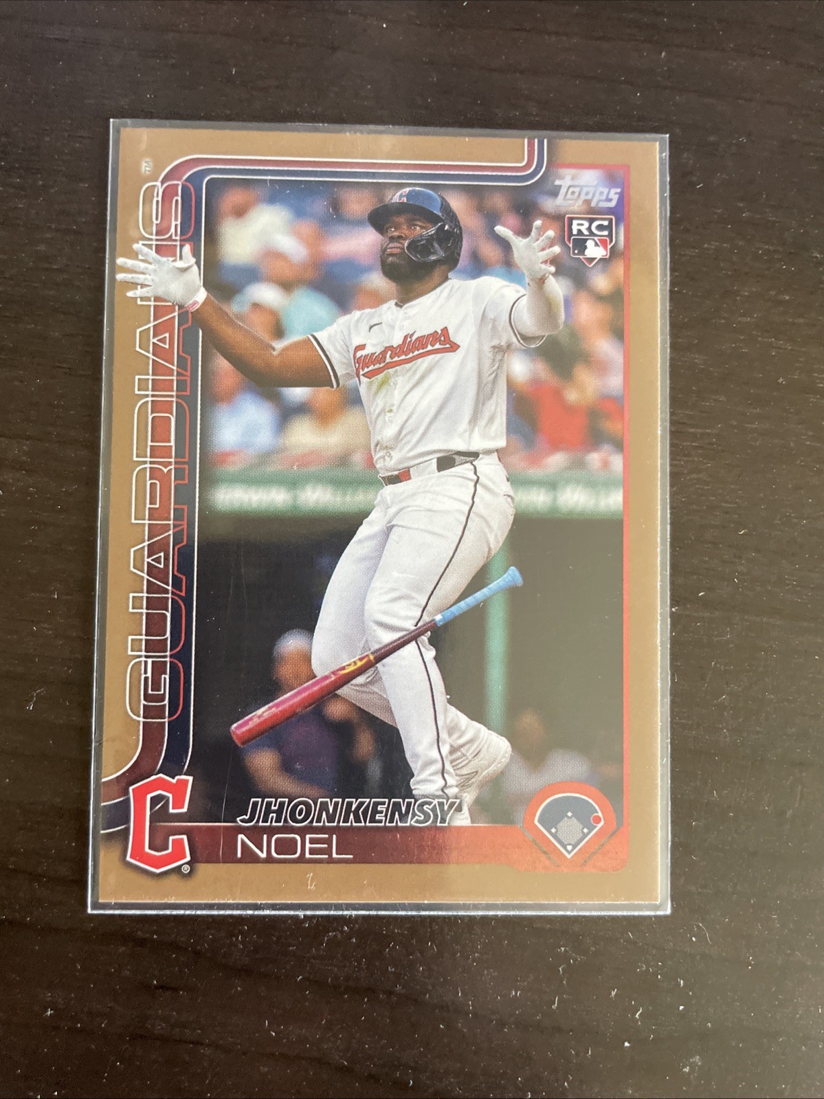 2025 Topps Series 1 - Jhonkensy Noel #24 Gold 1530/2025 (RC) Guardians