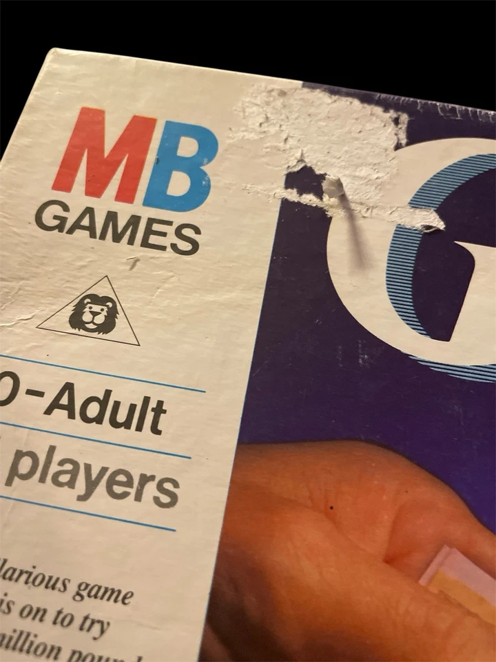 Go For Broke! Board Game Vintage 1985 MB Games Complete NEW RARE Box Damaged - Image 2 of 4