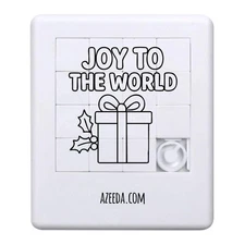 'Joy to the world' Sliding Puzzle (PZ00039619)
