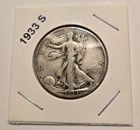 1933-S Walking Liberty Silver Half Dollar