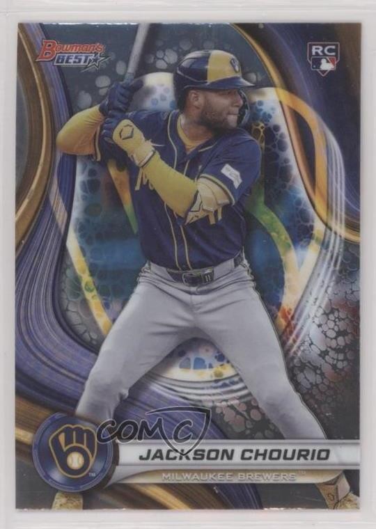 2024 Bowman's Best Jackson Chourio #38 Rookie RC
