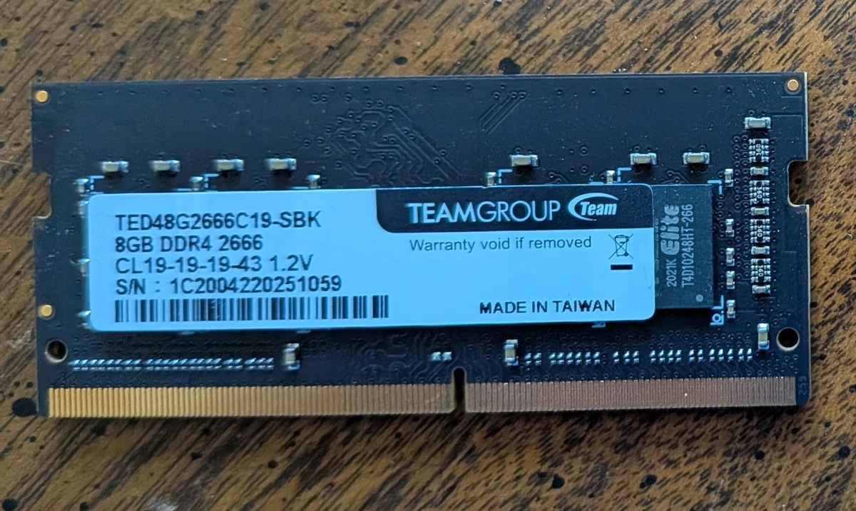Team Group PC4-21300 (DDR4-2666) Bus Speed DDR4 SDRAM Memory (RAM