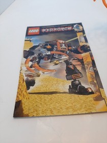 LEGO Exo-Force: Claw Crusher (8101) 100% Complete W Instructions & Sticker Sheet