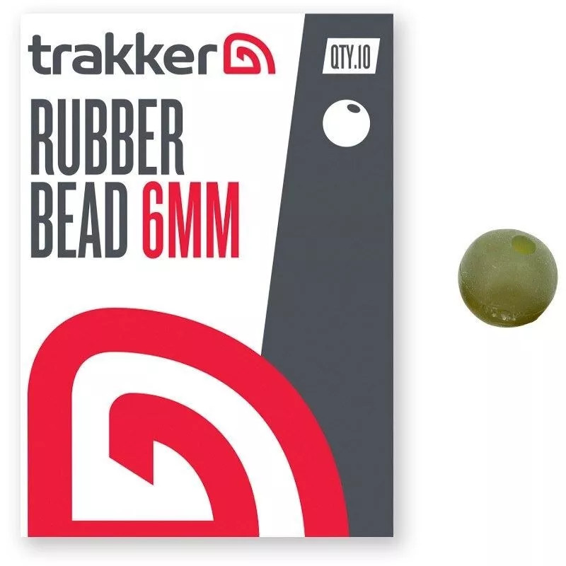 Trakker Rubber Bead 6mm Carp Fishing