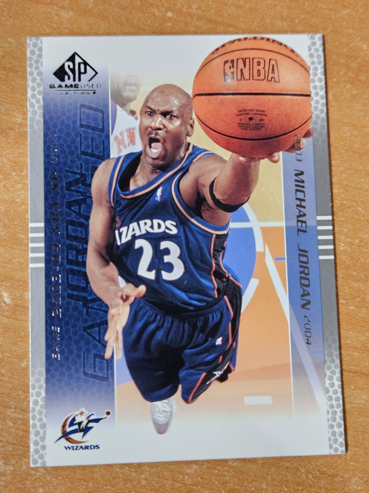 Michael Jordan #91 Basketball Cards 2003 SP Game Used trading card — raw and PSA graded price guide