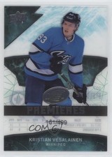 2018-19 Upper Deck Ice Premieres 161/499 Level 3 Kristian Vesalainen #107 f5g