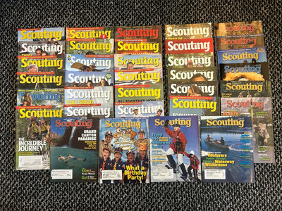 (34) SCOUTING Magazine Lot Boy Scouts of America BSA 2004-2020