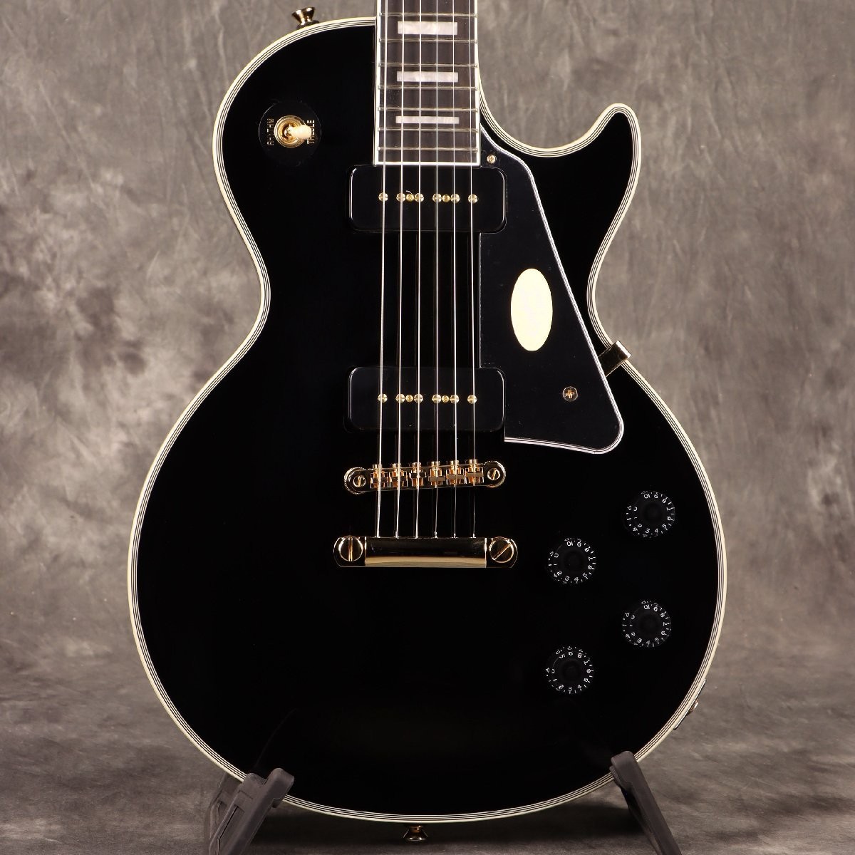 Epiphone Inspired by Gibson Les Paul Custom P-90 Ebony