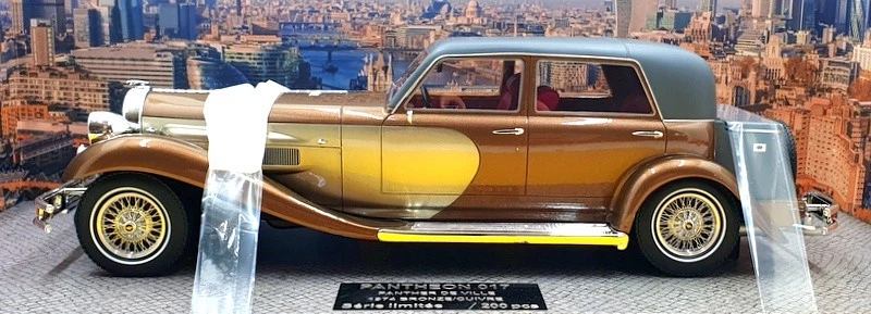 Panteón Escala 1/18 Resina Modelo 017 - 1974 Panther De Ville - Bronce Foto 3 de 4
