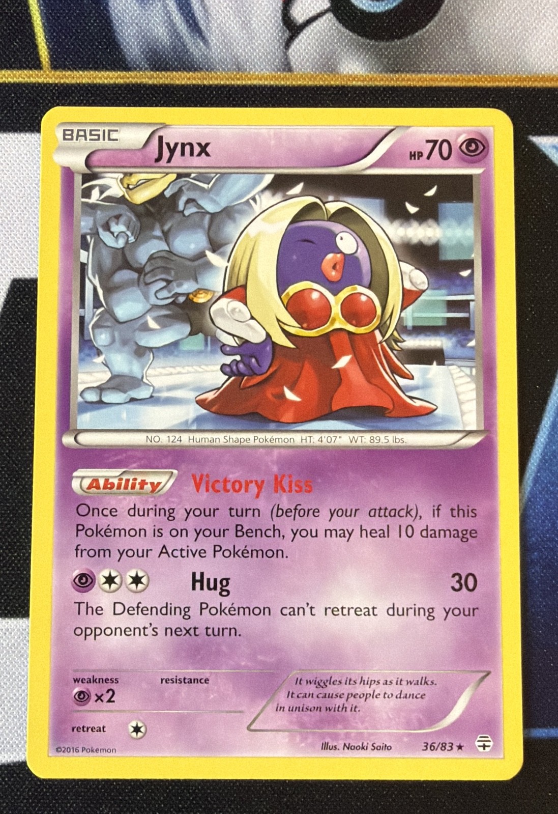 Jynx 36/83 Generations Rare Pokémon TCG Near Mint