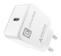Cellularline Usb Typ-C Travel Charger 15W White (60048) #1907301