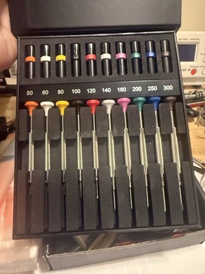 Bergeon 30081-AC10 Watchmaker Screwdriver Set 0.50-3.00mm Swiss Made