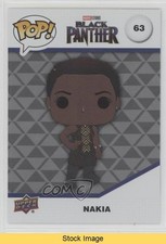 2023 Upper Deck Funko Pop Marvel Infinity Saga Patina Nakia #63 READ b8c
