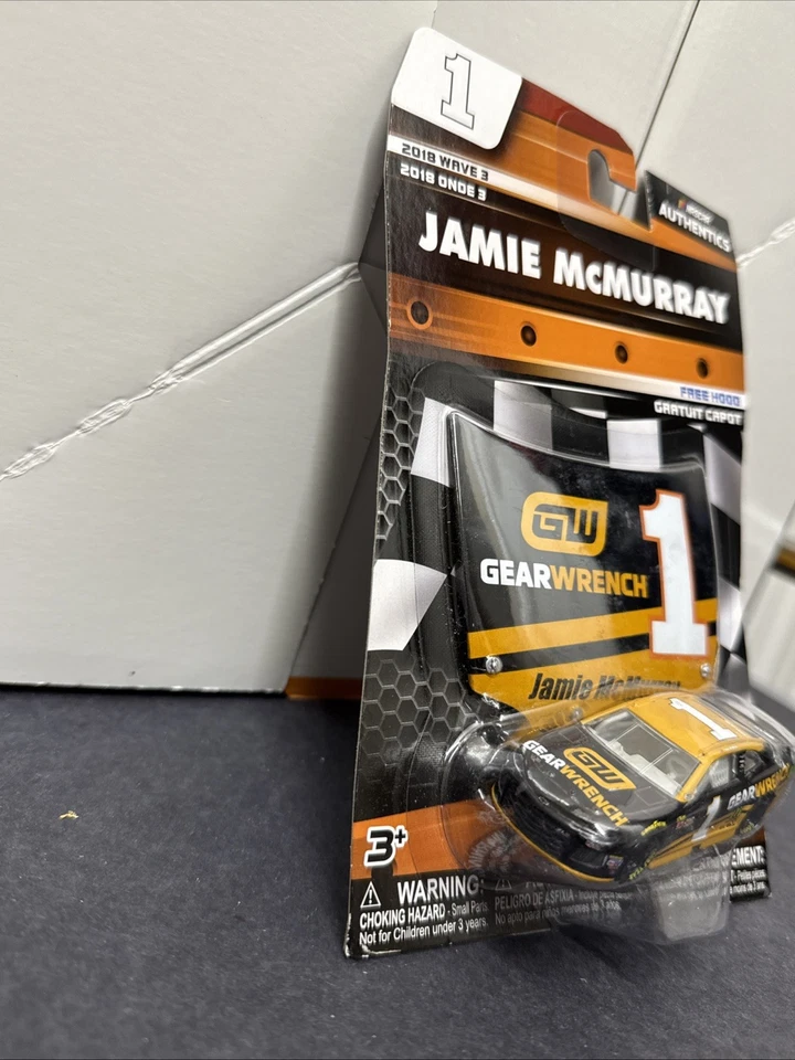 Jamie McMurray #1 GearWrench NASCAR Authentics 2018 Wave 3 1/64 Diecast NUEVO Foto 3 de 4