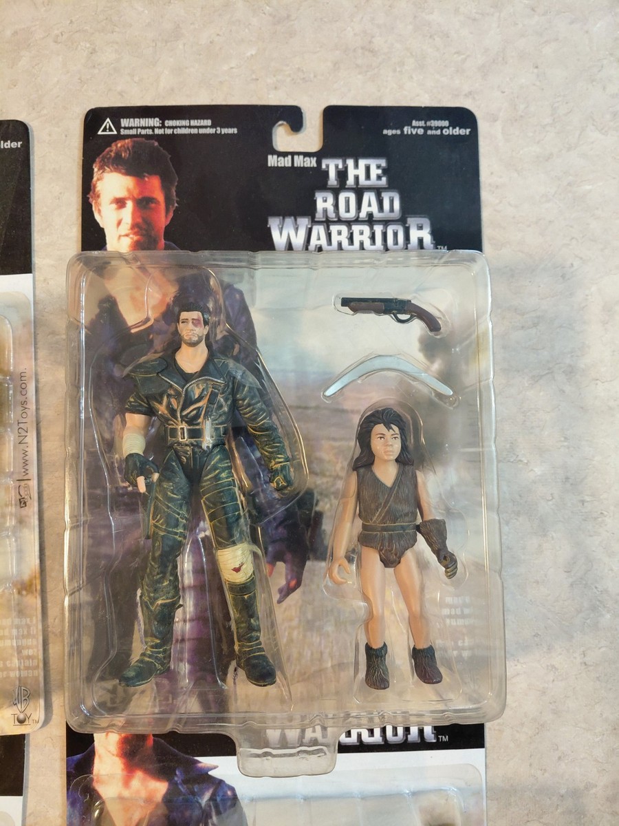 Lot Set 6 New on cards N2 TOYS Action Figures MAD MAX THE ROAD