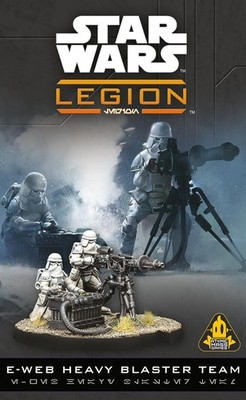 Asmodee   Star Wars: Legion - E-Web Heavy Blaster Team   Miniatures Game   Ages